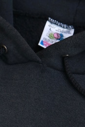 90s Fruit of the loom faded black hoodie