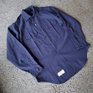 70's アメリカ軍 ポリ/ウール トロピカルシャツ used [206036]