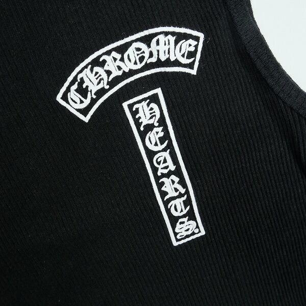 Size【M】 CHROME HEARTS クロム・ハーツ T-BAR CROSS RIB TANK TOP