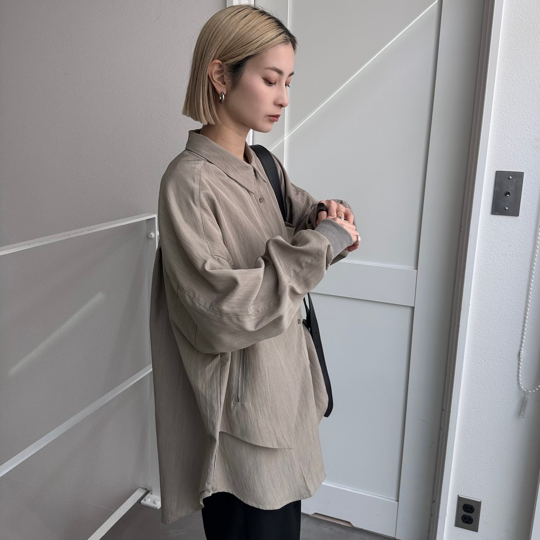 トップス sh91 SLY | BI COLOR STITCH SW トップス (Tシャツ・カットソー(長袖