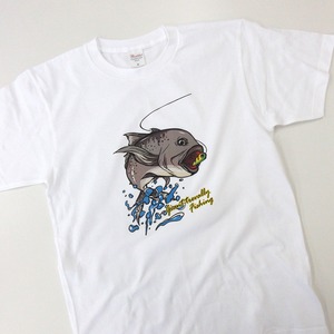 GT ロウニンアジ Tシャツ rf21 海釣り ルアー フィッシング 釣り好き 釣り人 誕生日 父の日 敬老の日 ギフト プレゼント