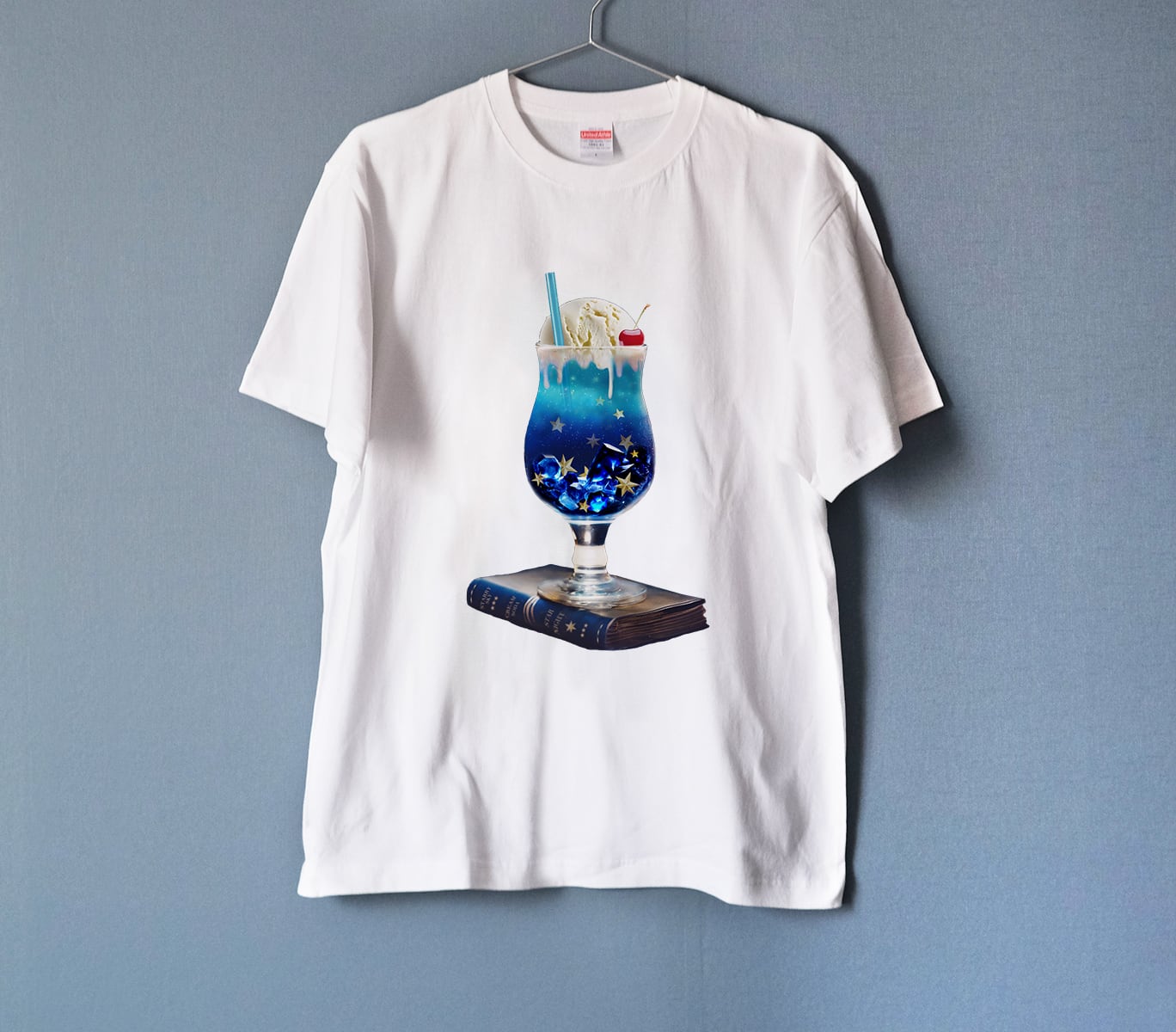 YASAI TABEYO LASAGARDEN Tシャツ XLサイズ Tシャツ | 星空のクリームソーダ ダイカットデザイン | BLACK（ユニ