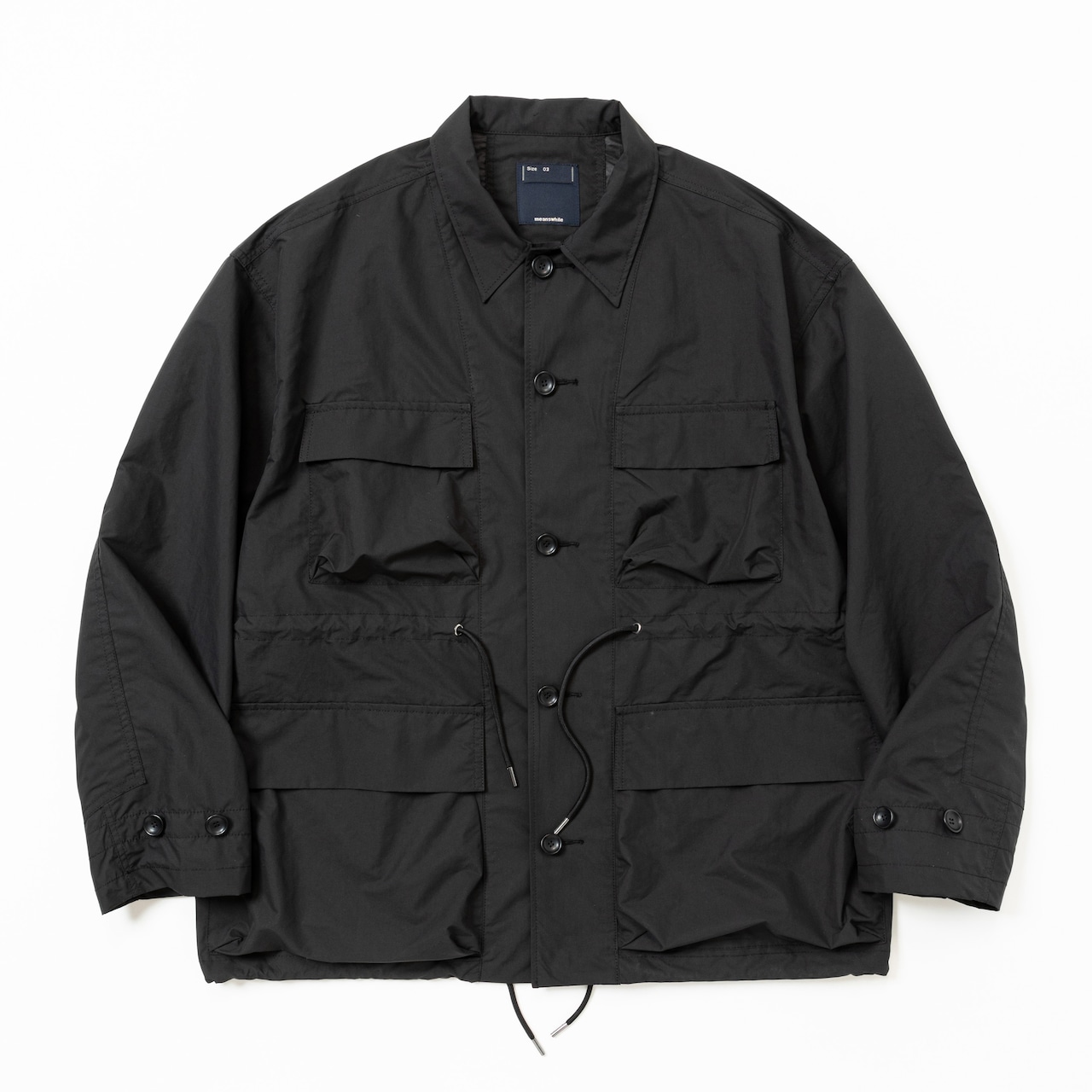 meanswhile Paper Touch Feather Blouson