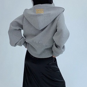 Loose Casual Embroidery Hoodies 125444