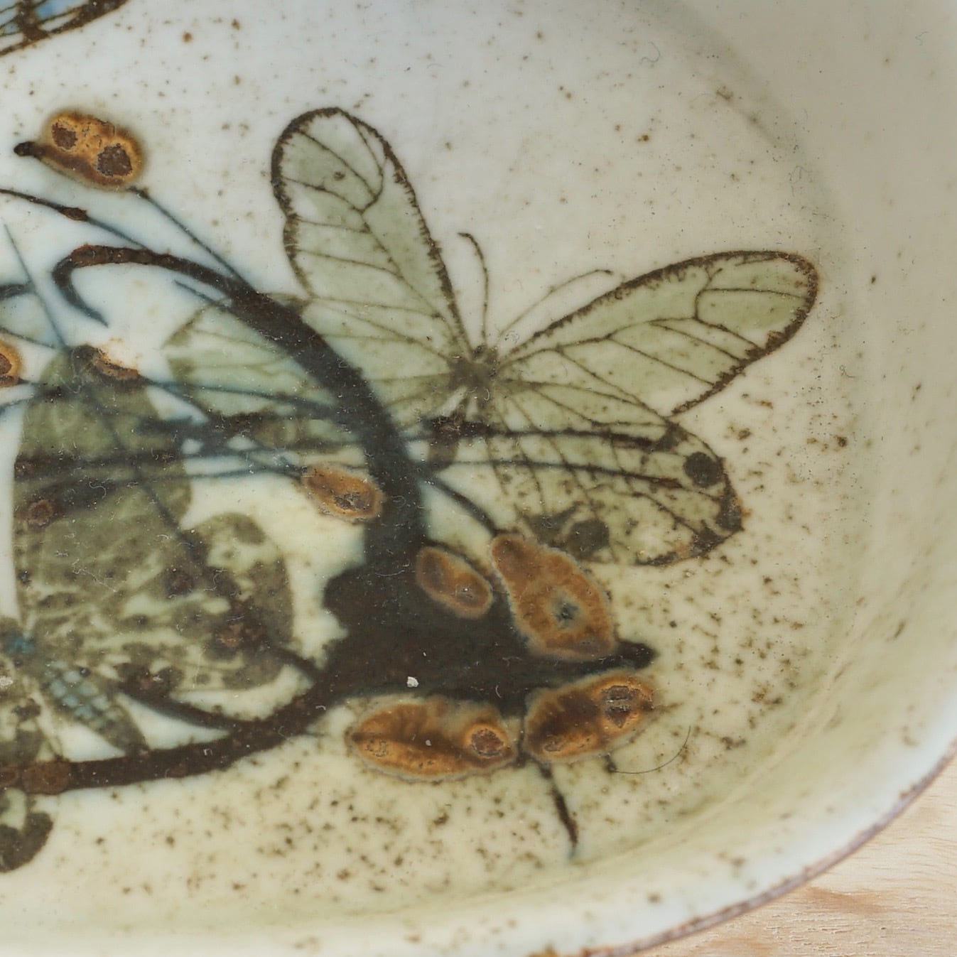 ロイヤルコペンハーゲン トレー Diana蝶 陶磁 北欧ヴィンテージ