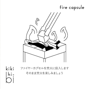 kikihi-bi キキヒビ firecapsule ファイヤーカプセル 全４種類 キーホルダー入り