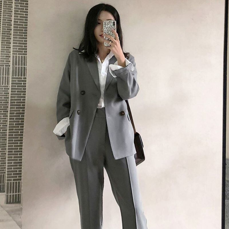 セットアップ パンツスーツ レディース おしゃれ レディース スーツ ジャケット パンツ オフィスカジュアル レディース セットアップ テーラード ジャケット レディース スーツ パンツ 結婚式 お呼ばれ 入園式 卒園式 入学式 卒園式 七五三 ママスーツ グレーグリーン