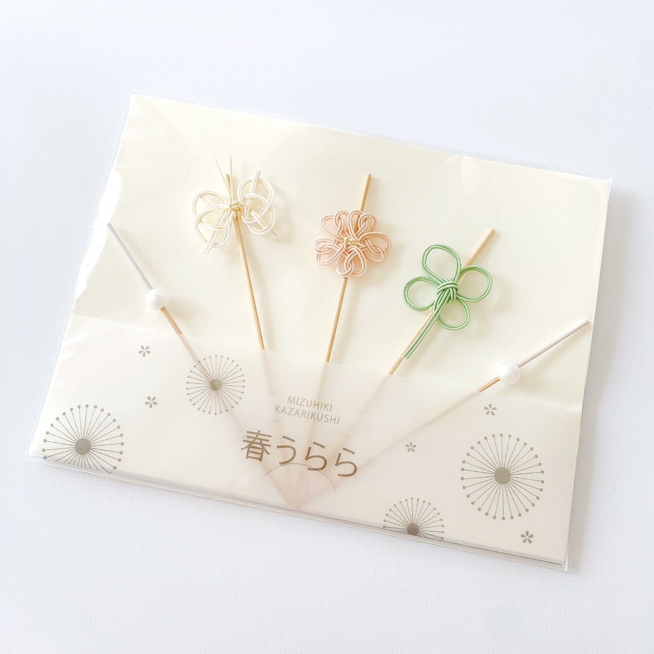 水引飾り串 春うらら | Floraison Table フロレゾンテーブル