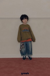 韓国子供服 / growb / ルート スウェット / 秋服 *XS~JM*