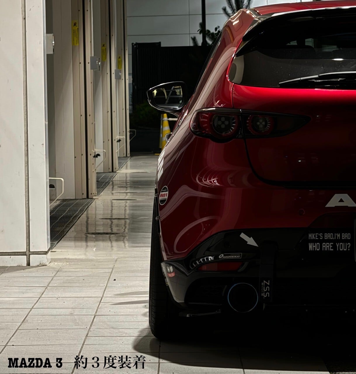 受注生産品】2WD用 リア スラントキャンバーキット for MAZDA3 , CX-30
