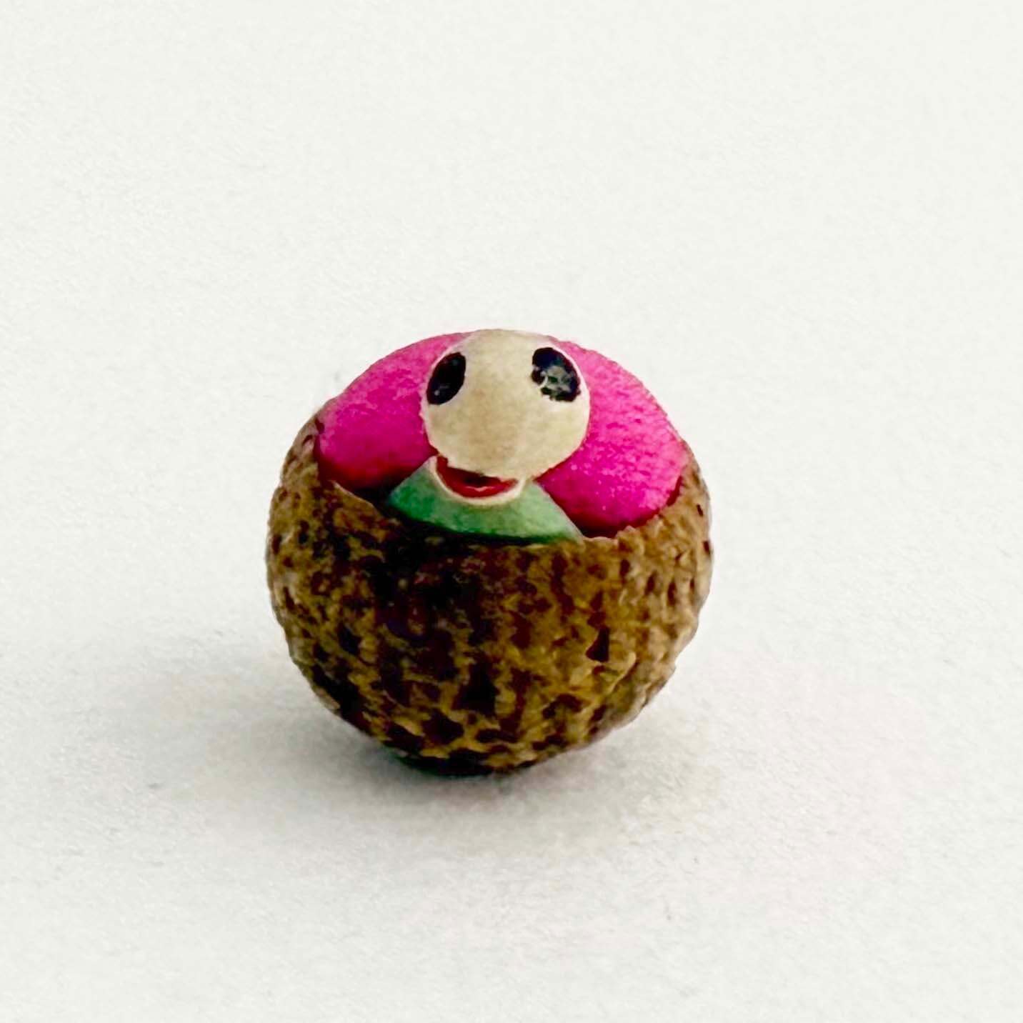 こけし in 針山（昭和30年代ピンクッション）