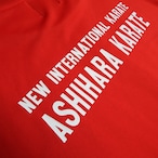 Ashihara Kaikan  芦原会館 復刻デザイン Basic Tシャツ Red