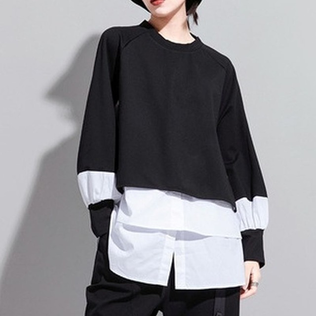ユニーク長袖Tシャツ T0214