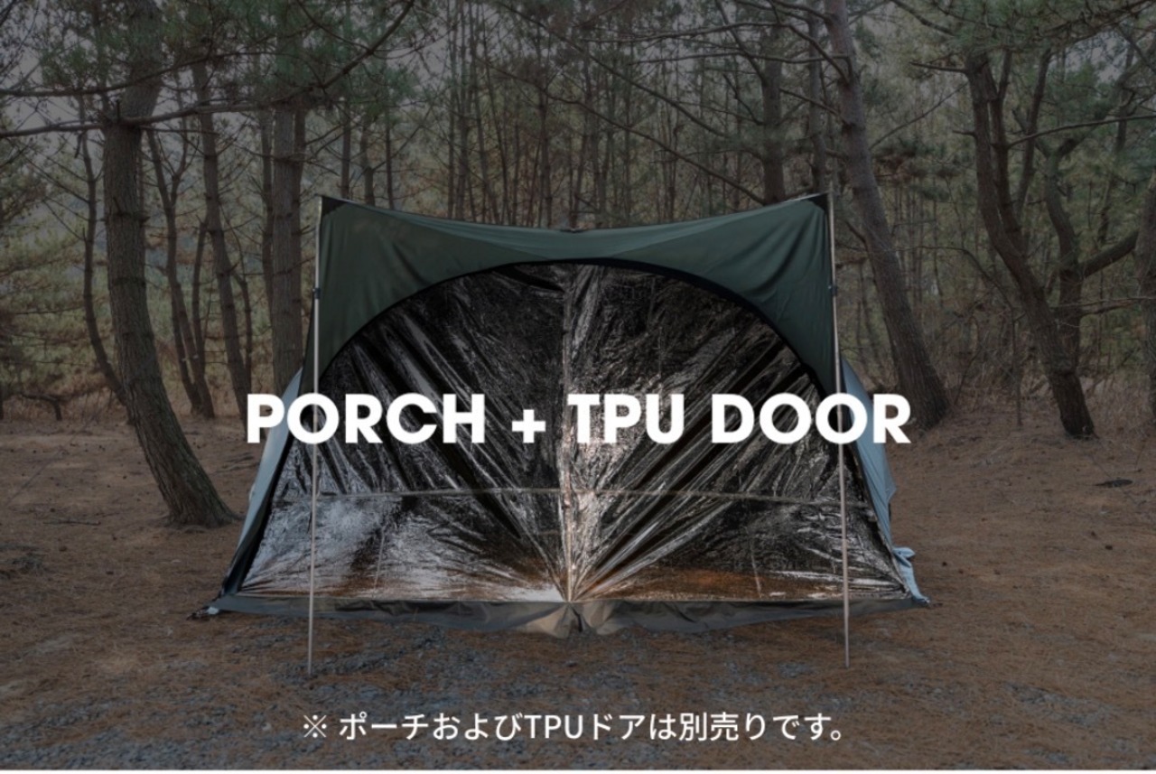 MINIMAL WORKS （ミニマルワークス） SHELTER GM TPU DOOR | シェルターGM TPUドア