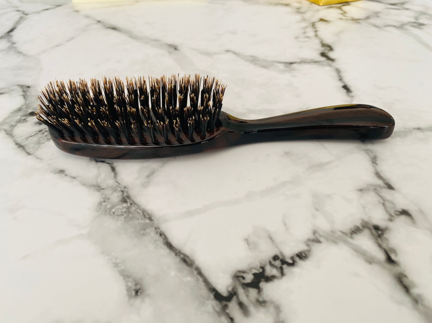 極上猪毛100%6行国産手植えヘアブラシ | Ansa Precious Shop(アンサ