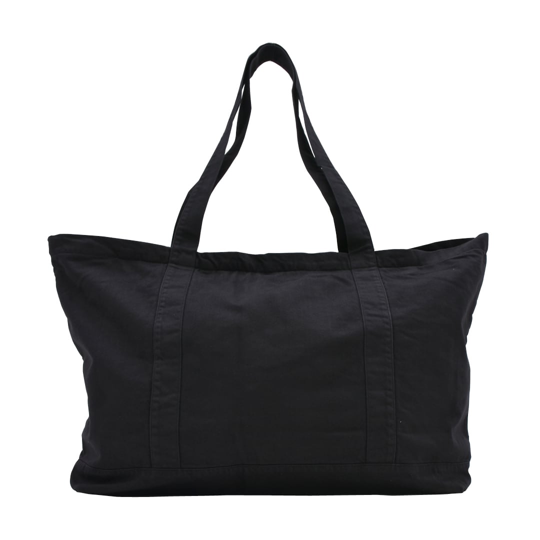 Raf Simons Oversized denim tote bag BLACK | AYIN Raf Simons Oversized denim tote bag BLACK | AYIN