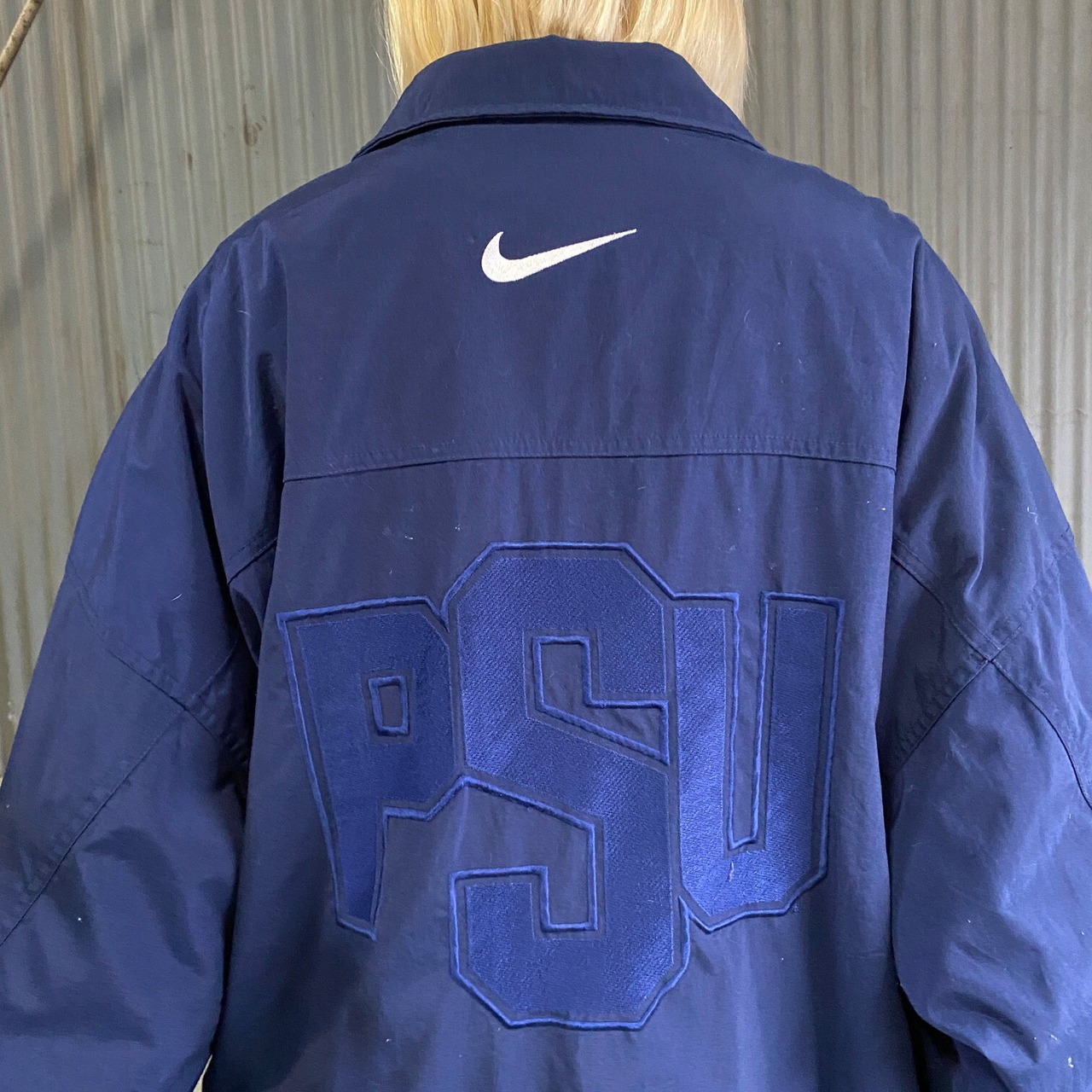 ビッグサイズ 90年代 NIKE TEAM ナイキ 中綿 ナイロンジャケット 