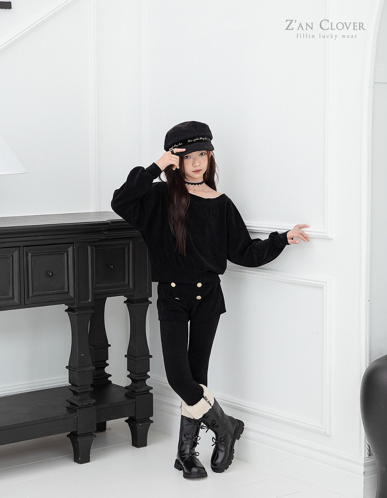 ZAN CLOVER［取寄］soft velour mtm 26winter