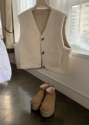 (予約)mellounge / Mustang Duffel Vest