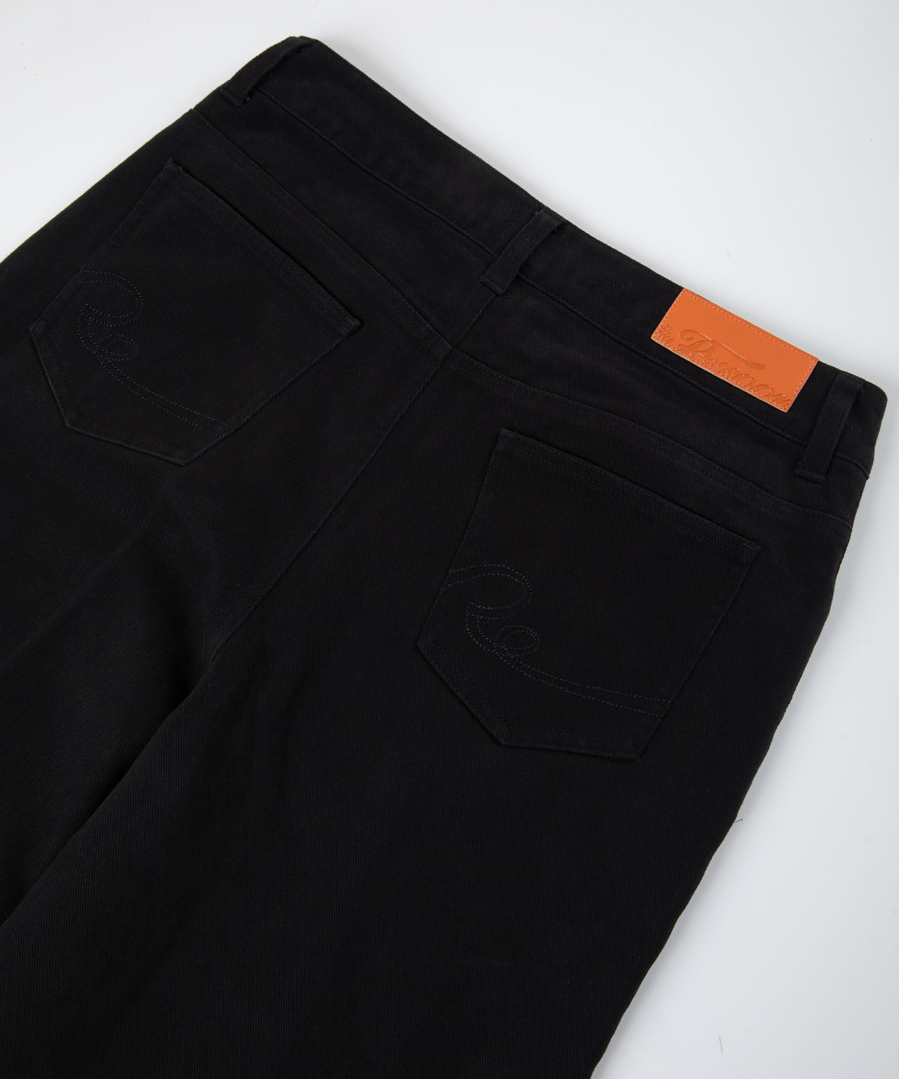 【#Re:room】COTTON TWILL HEM BUTTON TRACK PANTS［REP202］