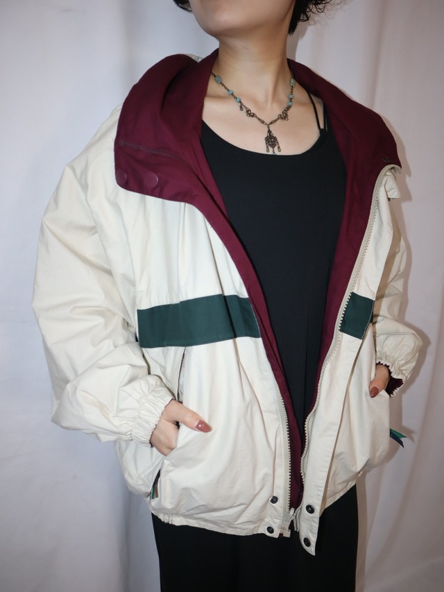 NAUTICA reversible nylon jacket【7230】