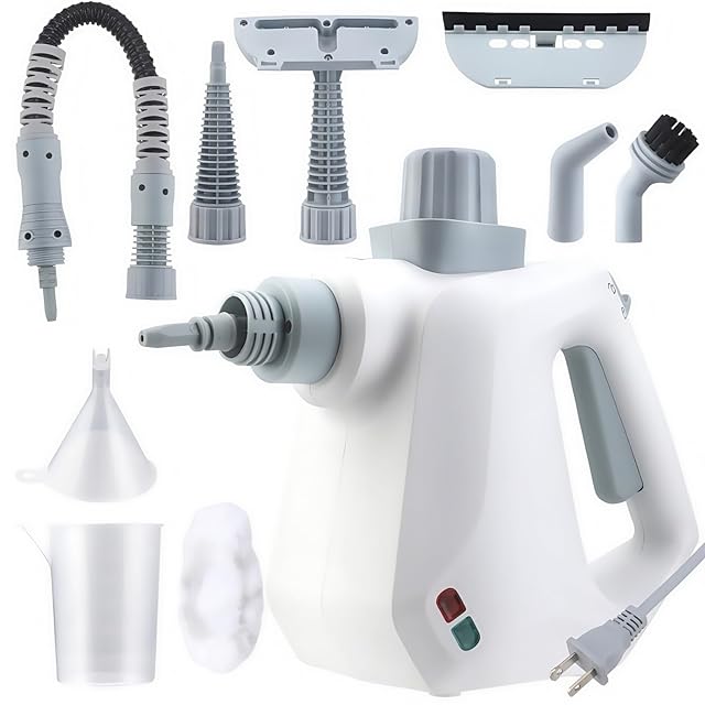 uwant 100℃蒸気噴射リンサークリーナー 18000Pa超強吸引力スチーム