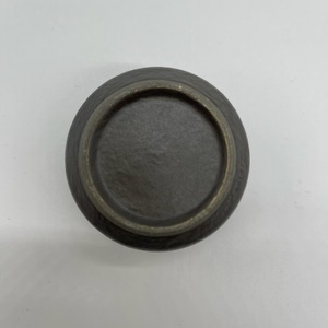 『鈴木智子(いにま陶房)』猪口カップ　墨黒化粧　2110901565671