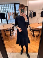 BORDERS at BALCONY PEPLUM DRESS