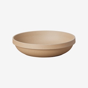 Hasami Porcelain (ハサミポーセリン) Shallow Round Bowl (Natural/ ナチュラル) 【220x55】HP033