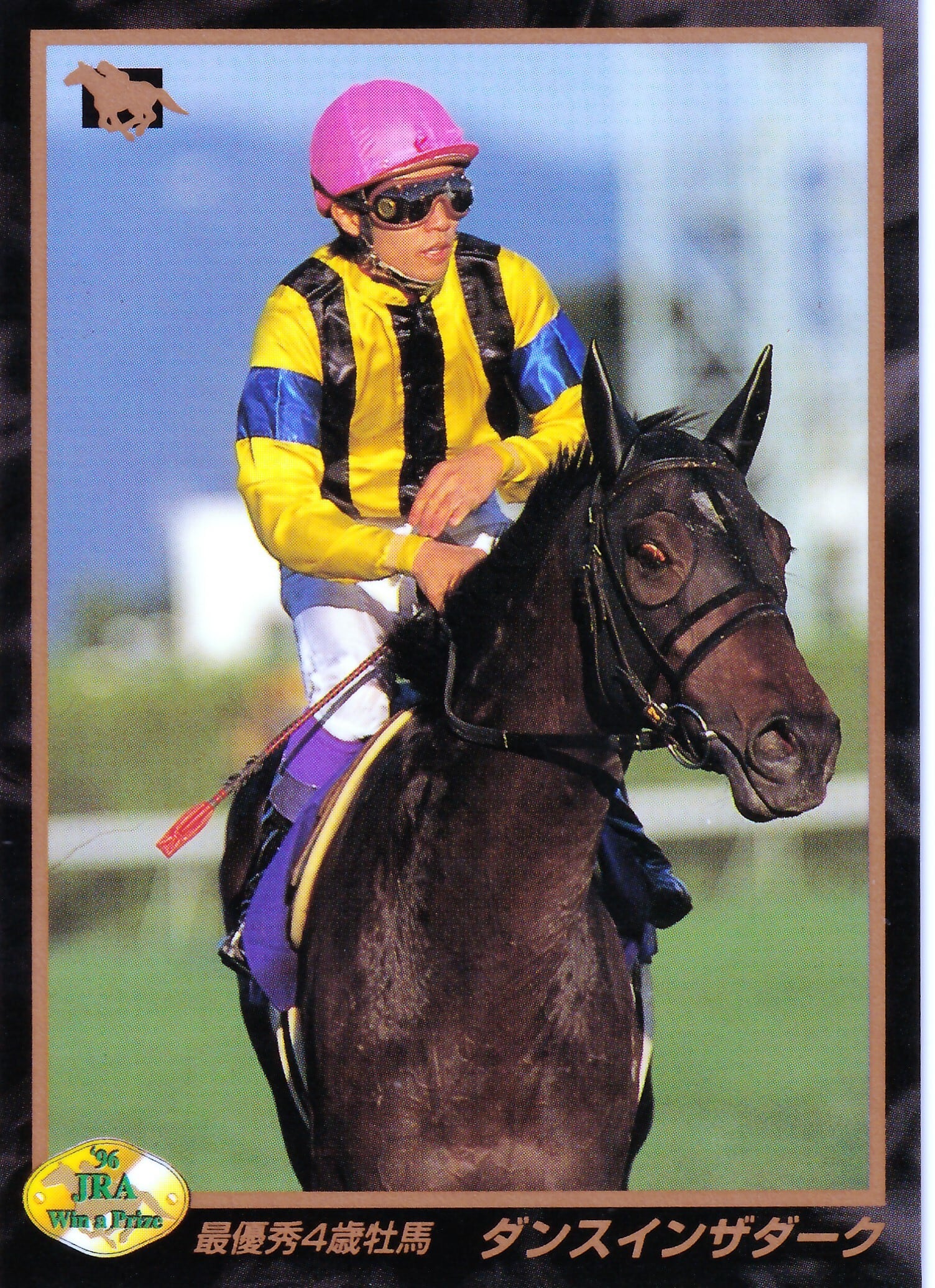 ダンスインザダーク：最優秀4歳牡馬「サラブレッドカード 96年下半期版