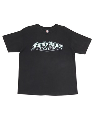 1998 FAMILY VALUES TOUR T-SHIRT KORN LIMP BIZKIT RAMMSTEIN L