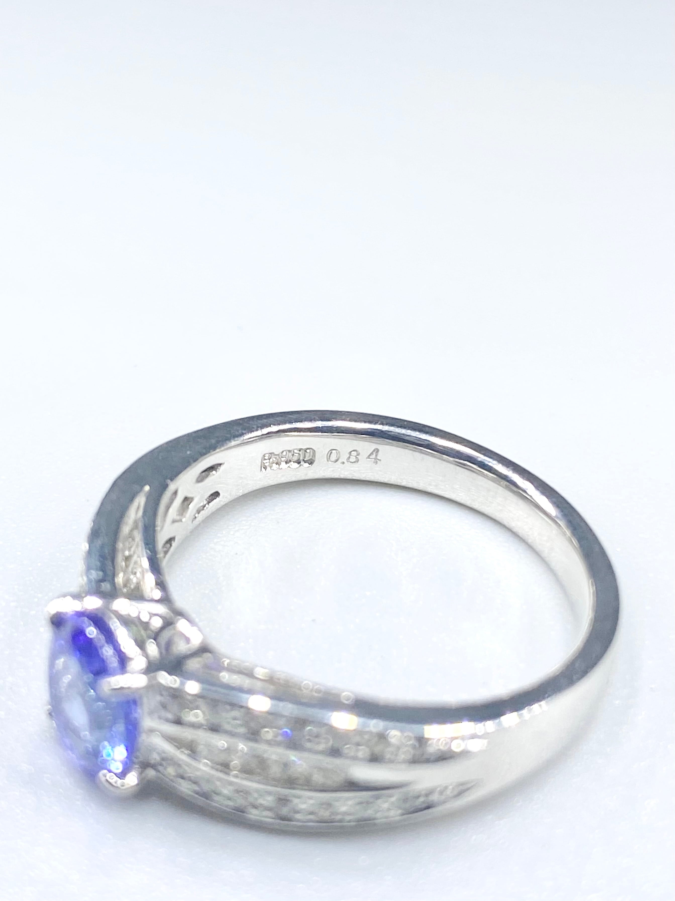 週替わりSALE ~5/25】タンザナイト 0.84ct / ダイヤモンド 計0.27ct