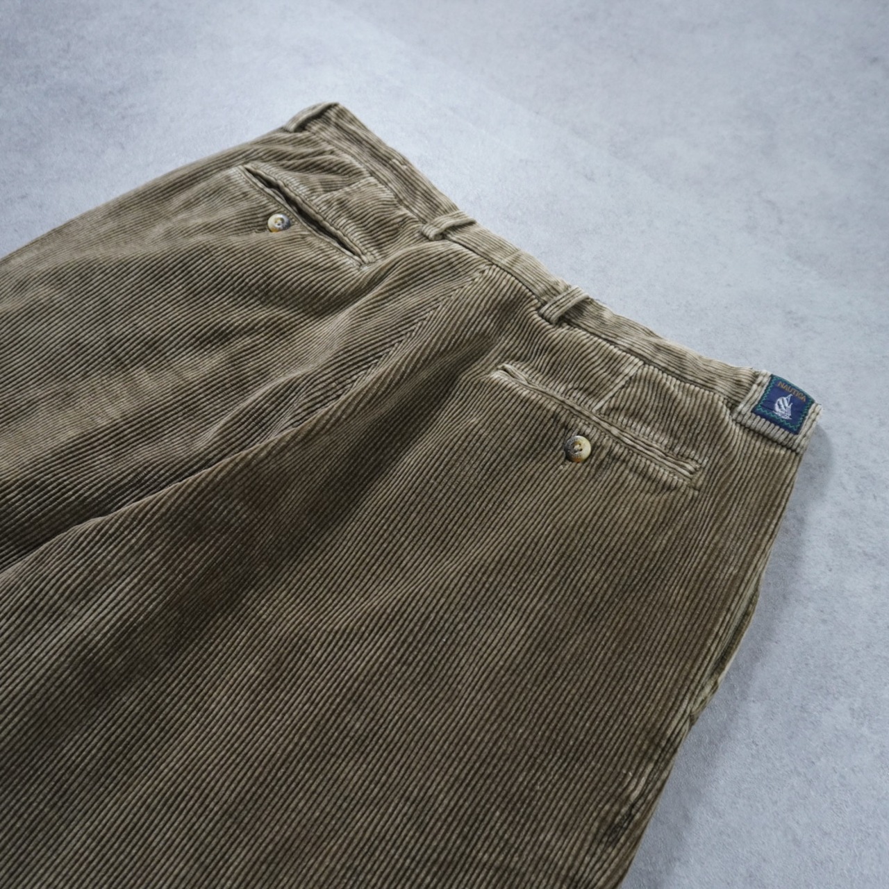 90s NAUTICA corduroy pants W36L30 古着 - 10
