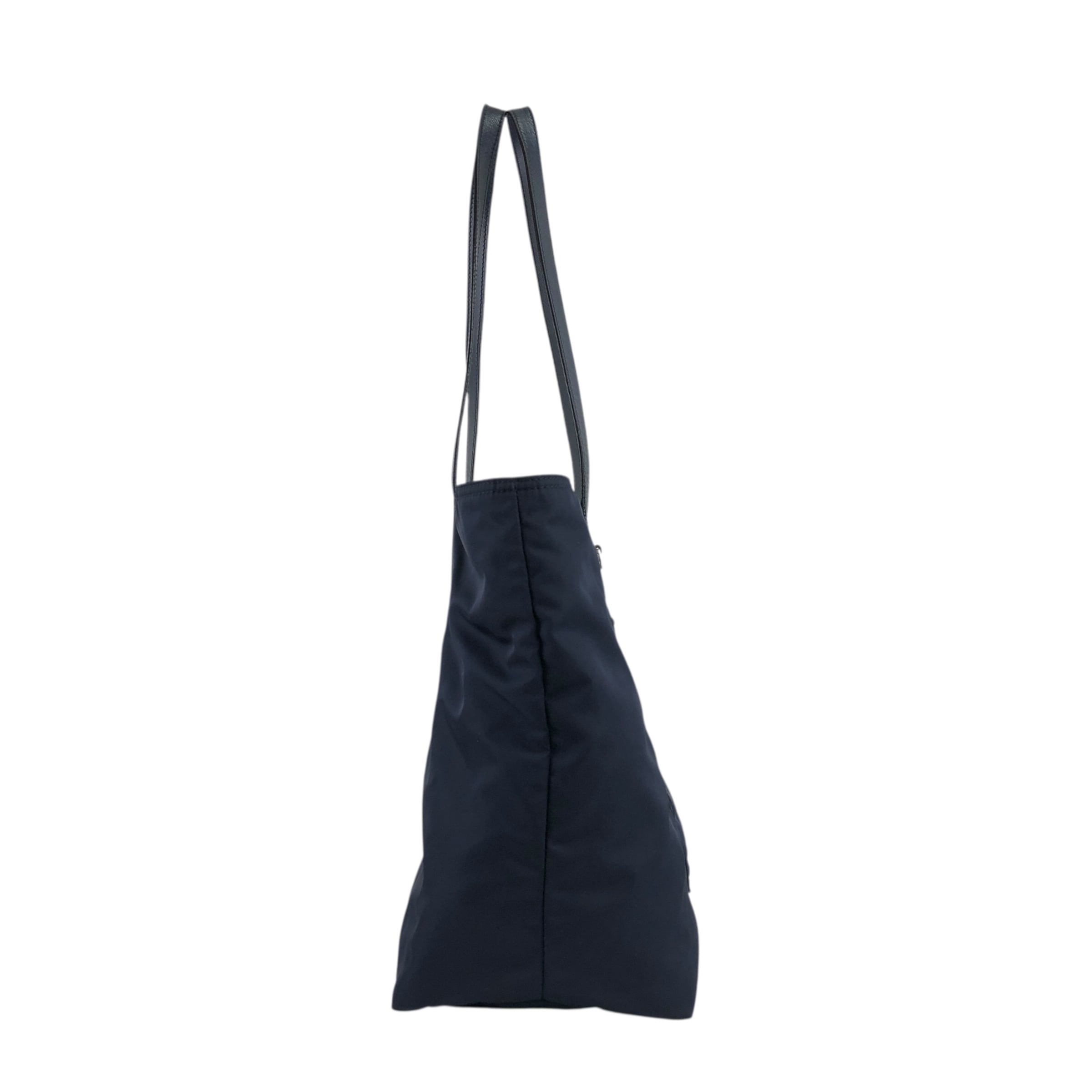 【希少】PRADA プラダ テスートナイロントートバッグ ビーズロゴ ネイビー 希少】PRADA プラダ テスートナイロントートバッグ ビーズロゴ ネイビー