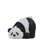 【木製 インテリア オブジェ】パンダ 置物 彫刻 かわいい 癒し コンパクト 省スペース 母の日 ギフト シンプル デスクトップ