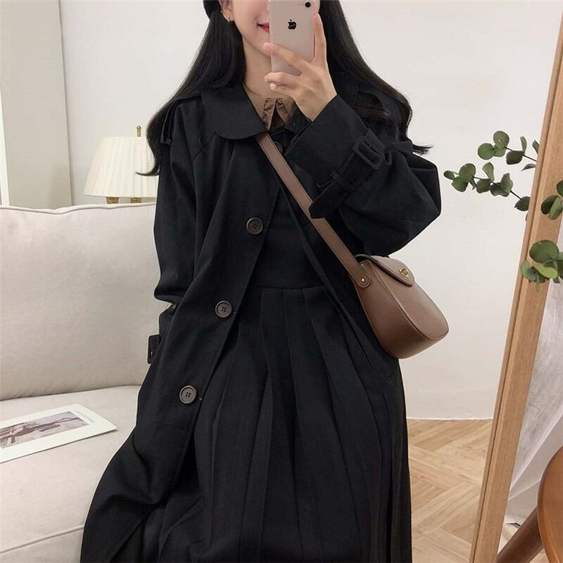 スプリングオータムスリムカジュアルルーズコート ジャケット 春物 秋物 萌量不足88844435005