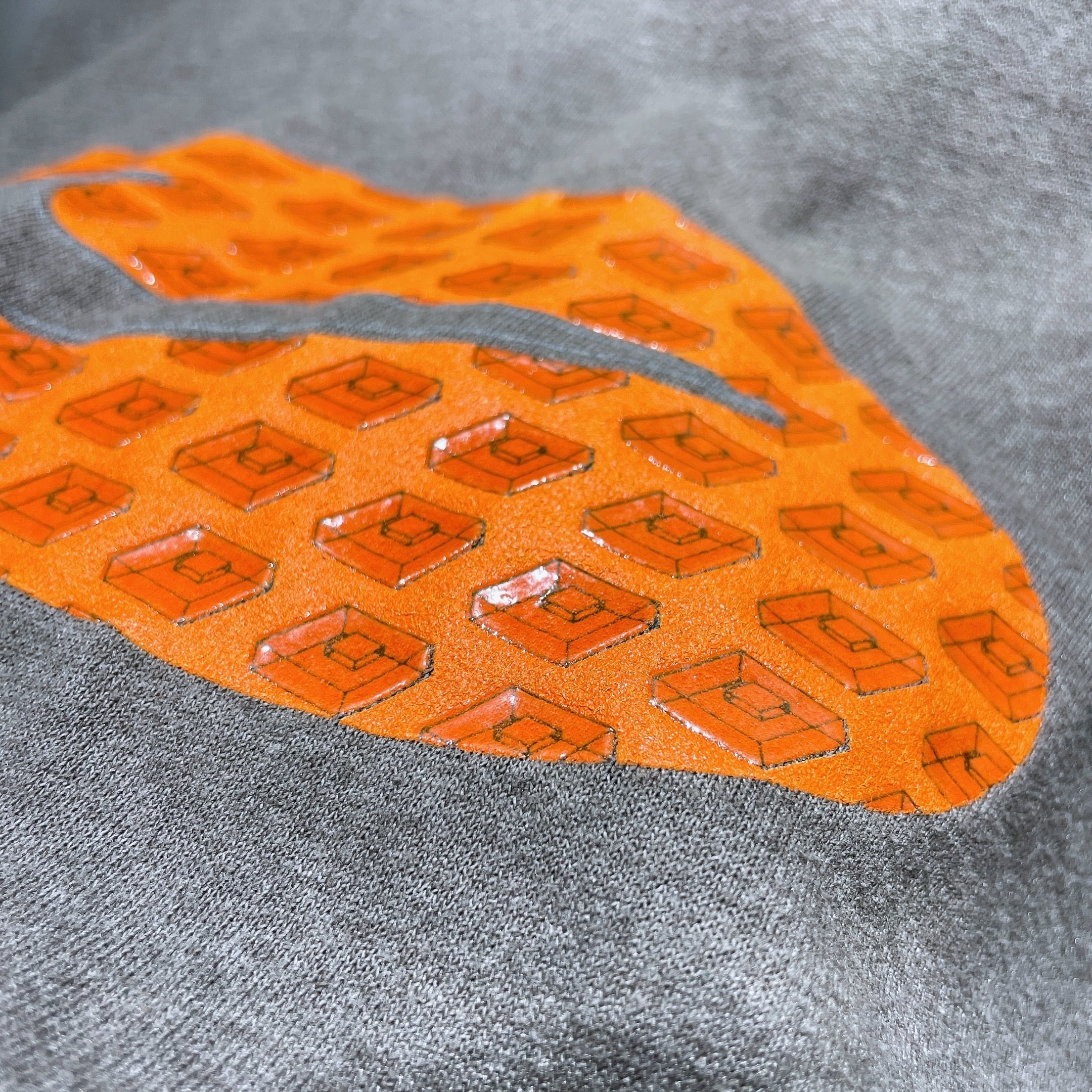 2000s ” NIKE ” Geometry logo printed SS loose Tee