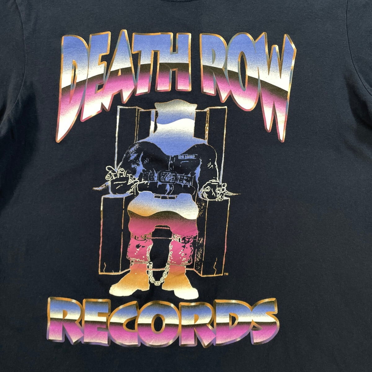 DEATH ROW Records ヒップホップ バンドTシャツ バンT メンズL 古着