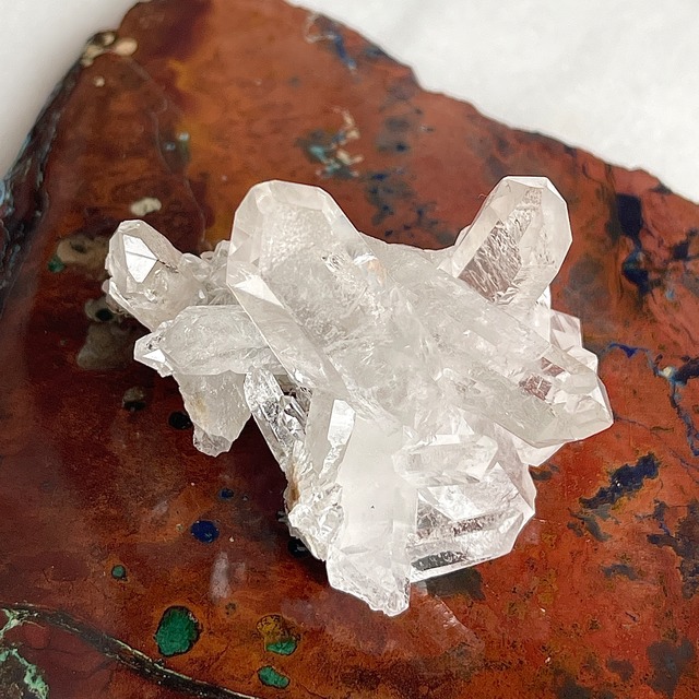 【特別販売】【トップクオリティ】ゼッカデソウザ産　水晶クラスター　No.7