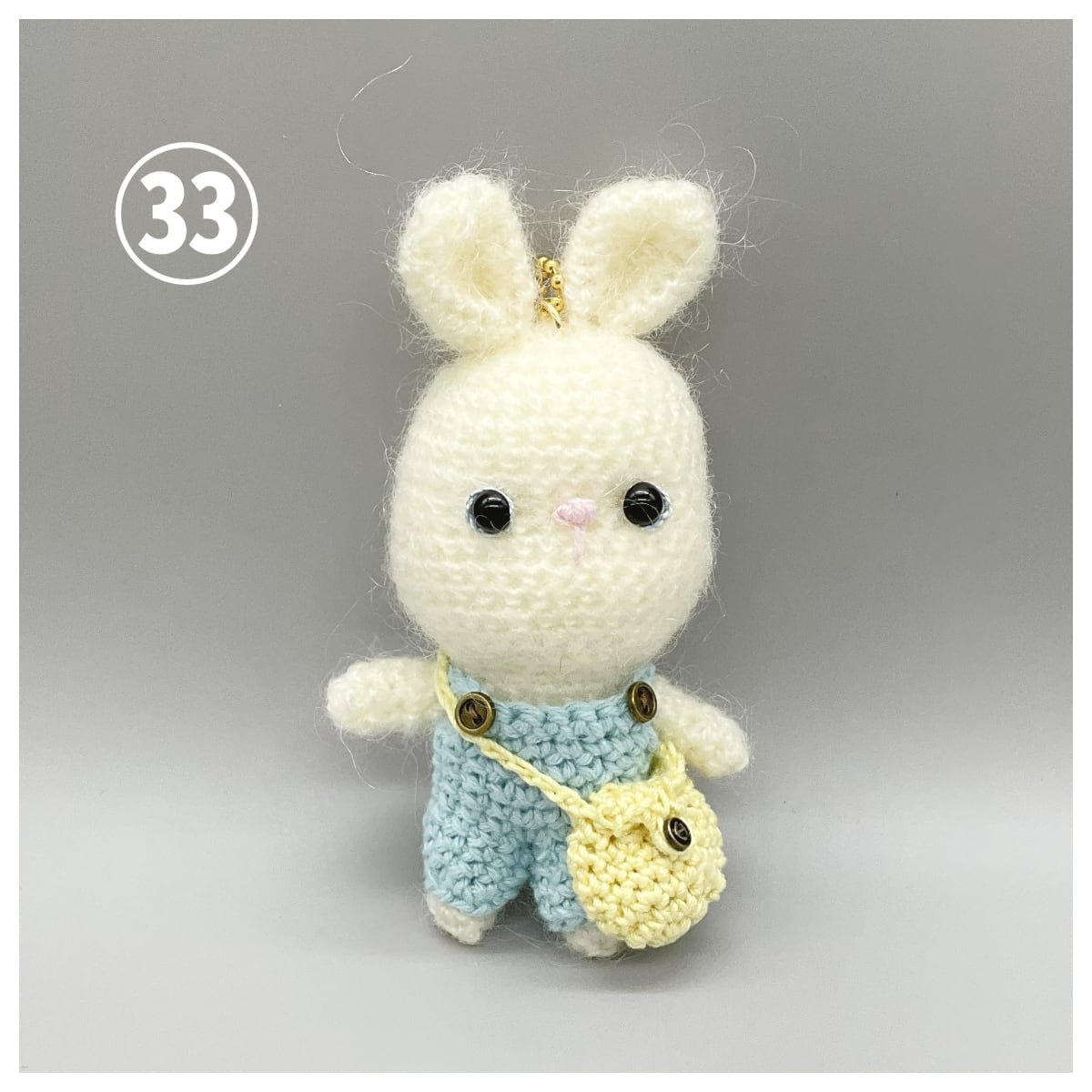 新作入荷♪】森音オリジナル あみぐるみ お散歩うさちゃん. | うさぎ