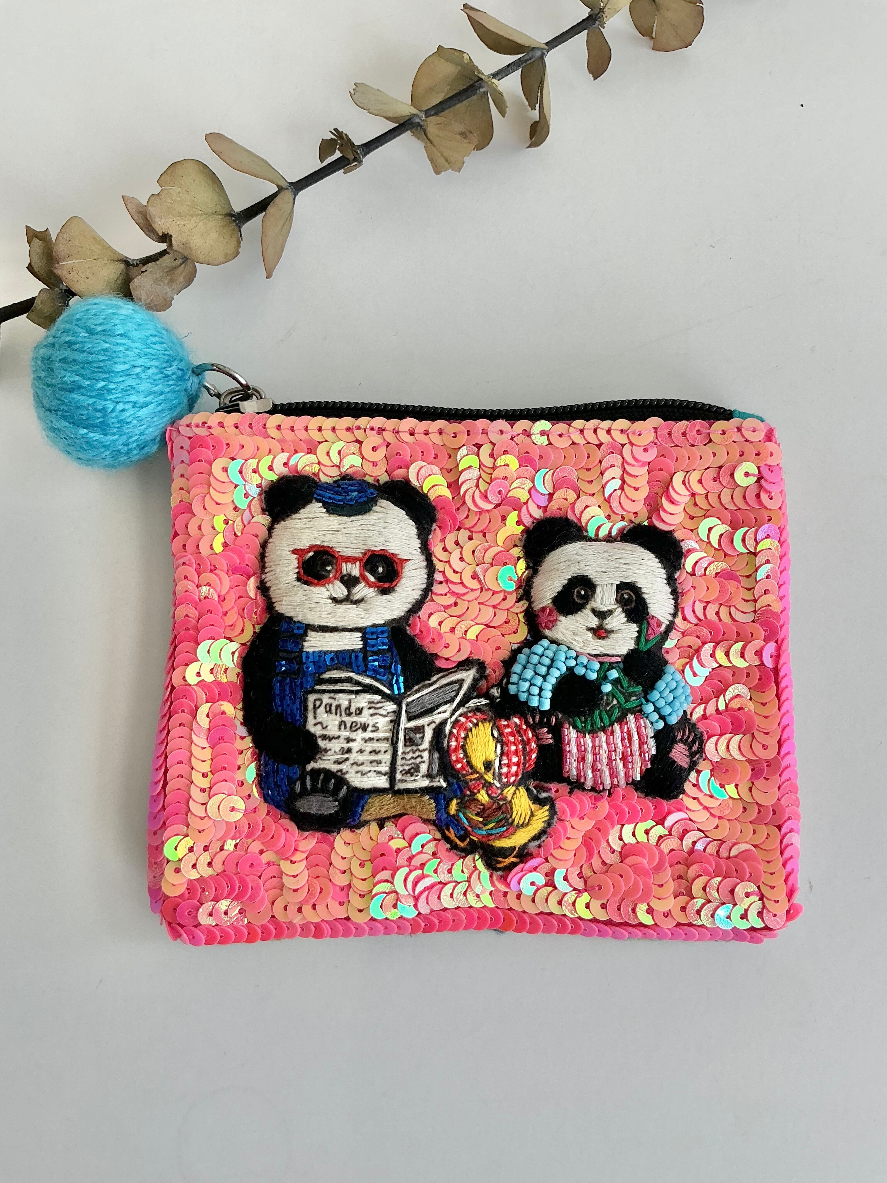 TAMAO WORLD 刺繍ポーチ ソーイングフレンズ | MONOTIAM