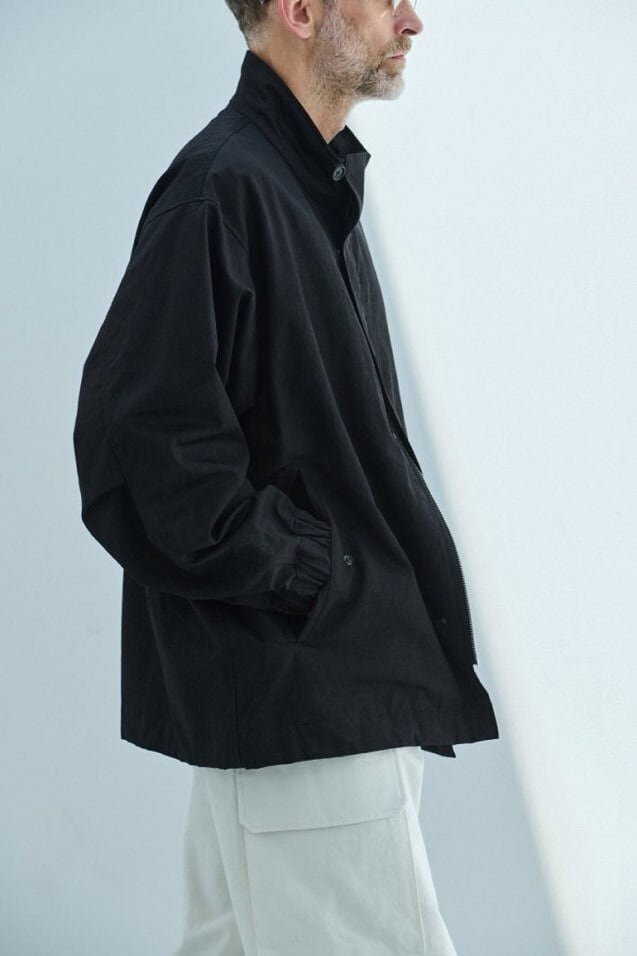 STILL BY HAND / Stand Collar Blouson | REMIX-men