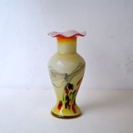 あかときいろのマーブル花瓶