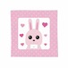 うさぎのラブレター(ミニハンカチ)