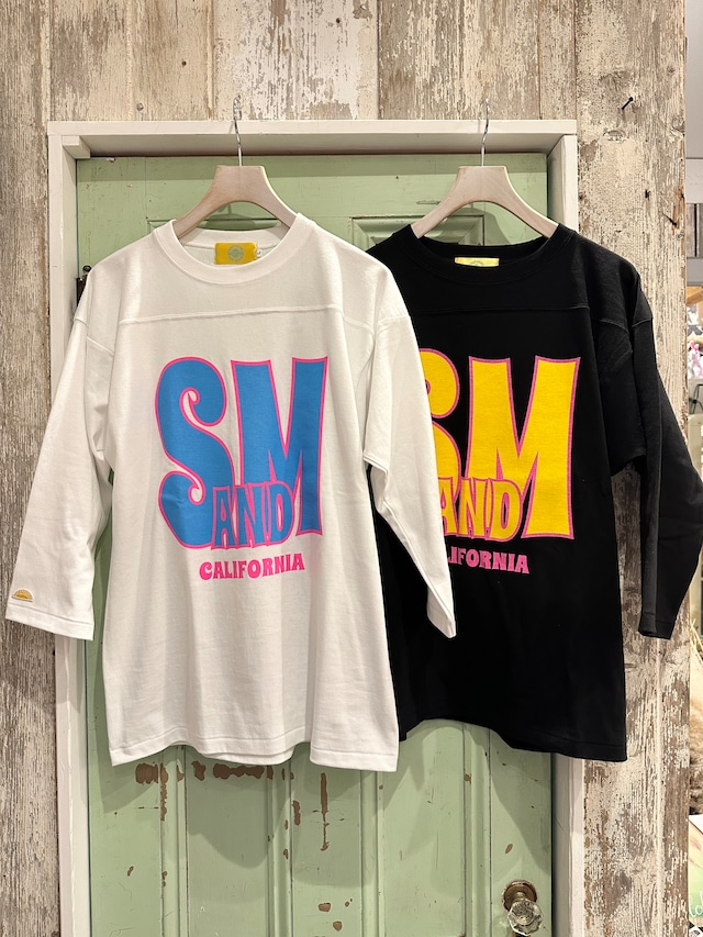 SALT&MUGS フットボールTシャツ¥6800+tax(¥7480)