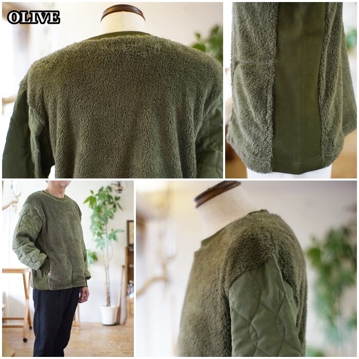 modemdesign モデムデザイン ボアフリース キルティング