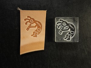 【アクリル刻印】ココペリ　タイプC　レザークラフト用