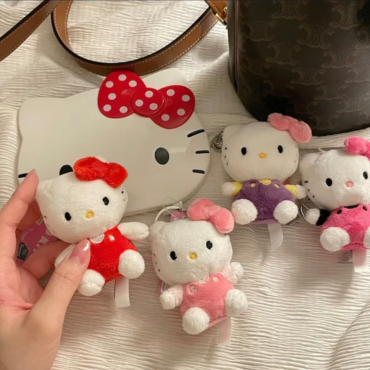 韓国限定 公式】sanrio hello kitty mascot 4colors / サンリオ ハロー 
