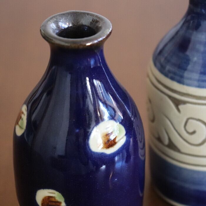 やちむん 常秀工房 徳利 1合 Yachimun Sake bottle #231 | 和食器のお