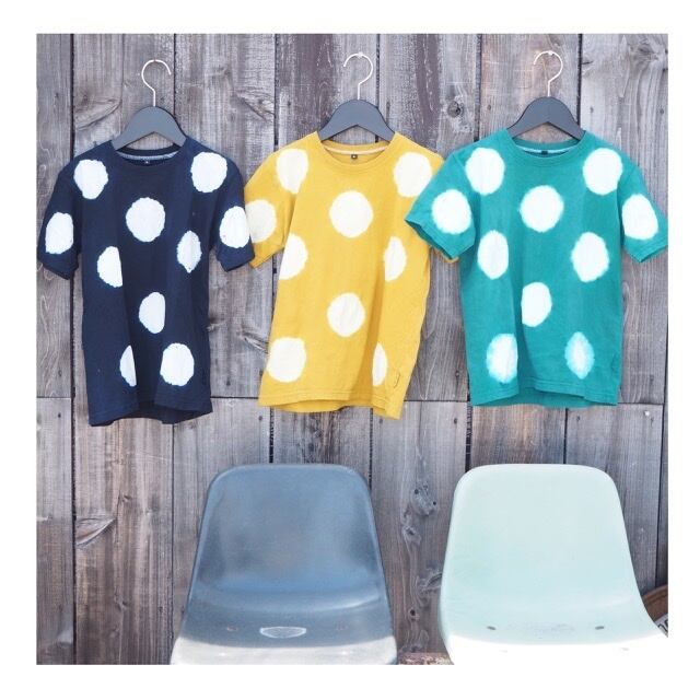 Kids タイダイ染めtシャツ 水玉 Zappaya Kids タイダイ染めtシャツ 水玉 Zappaya